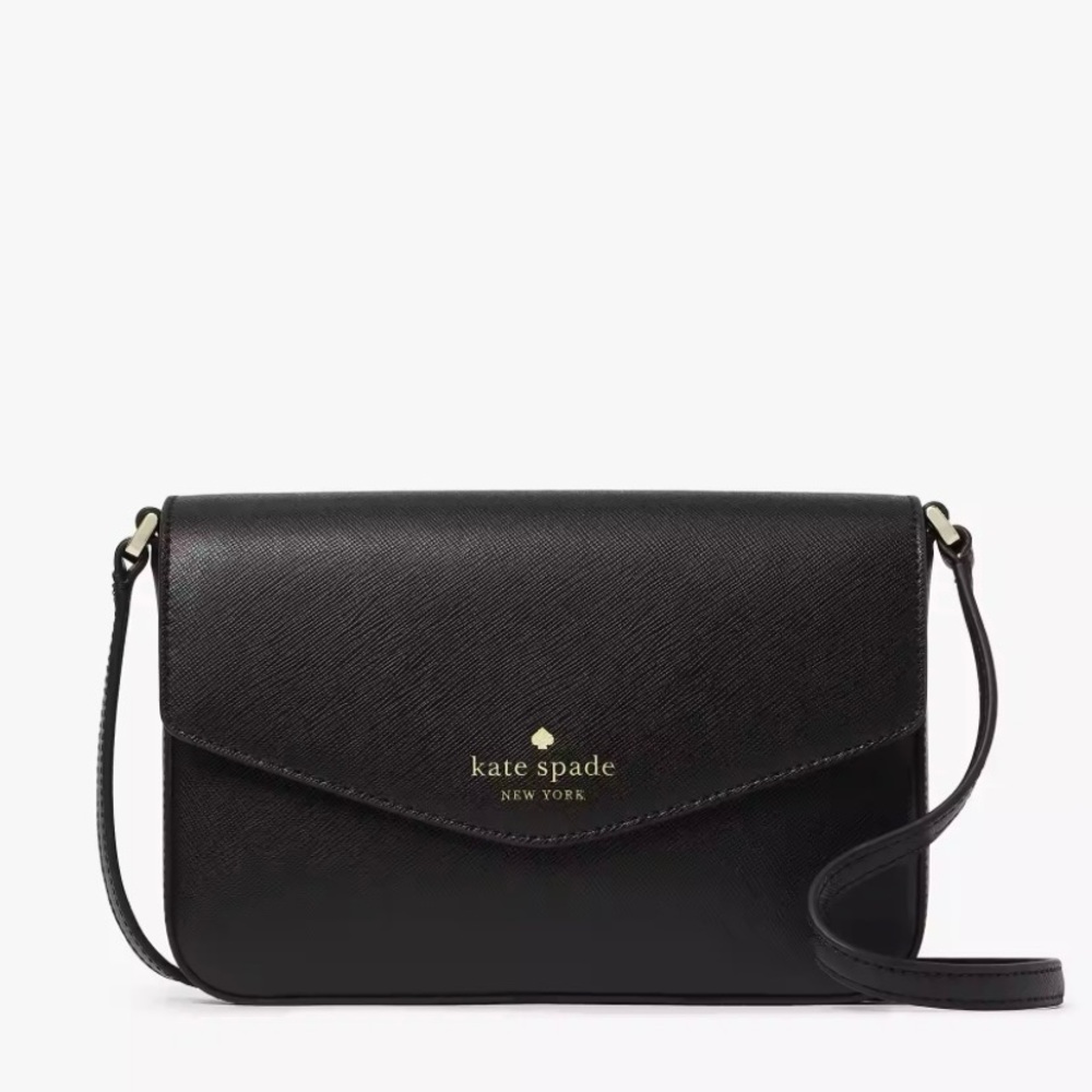 Kate Spade Sadie Envelope Crossbody Black